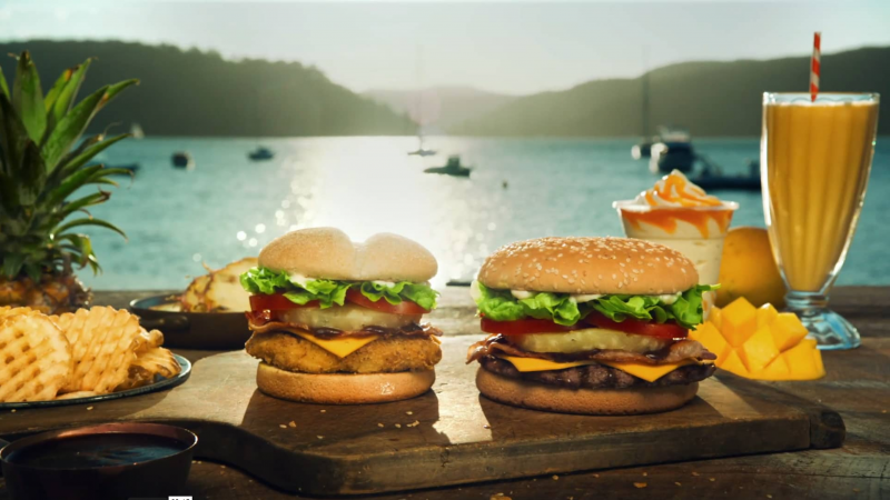 Hungry Jacks – Tropical Burgers